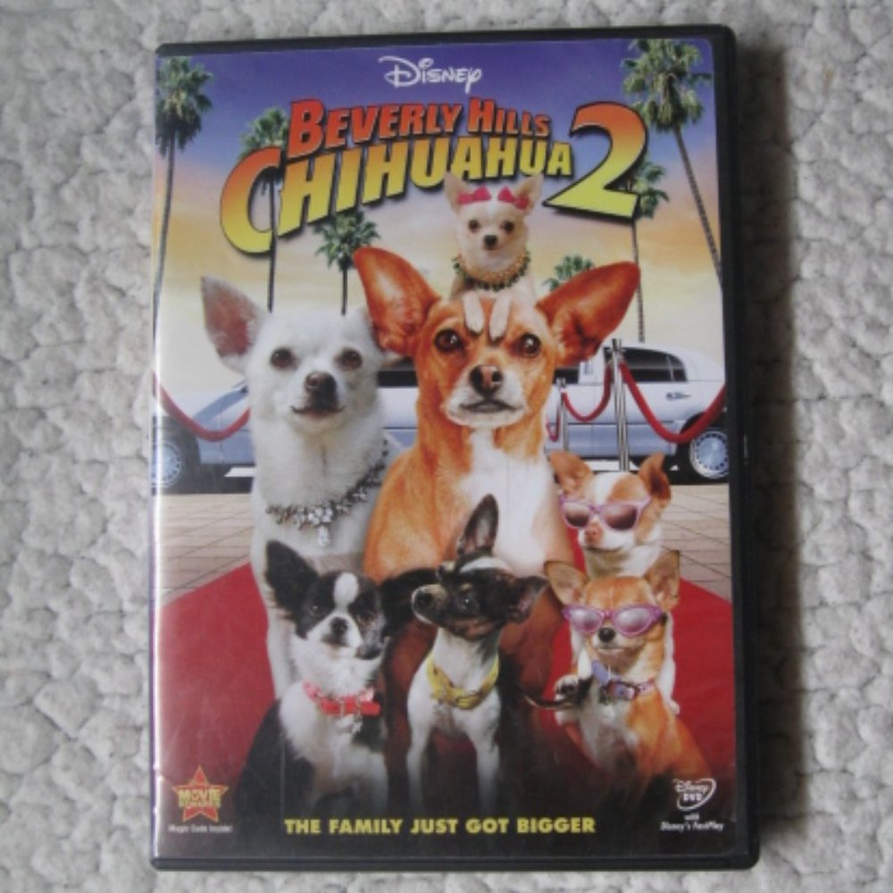 4/$15 Disney Beverly Hills Chihuahua 2 DVD